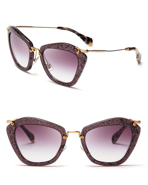 miu miu sunglasses purple|miu miu sunglasses cat eye.